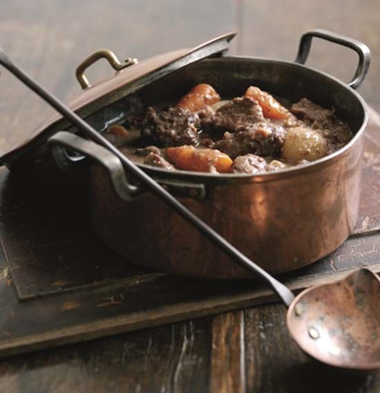 Autumnal Beef and Chestnut Casserole