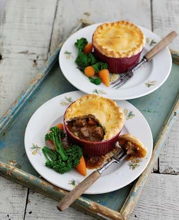 Beef and Ale Pot Pies