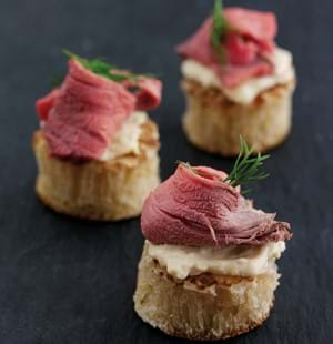 Roast Beef Appetisers