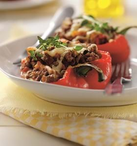 Beef Stuffed Peppers