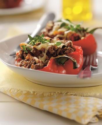 Beef Stuffed Peppers