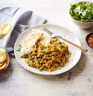 Quick Beef Biryani