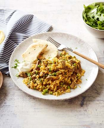 Quick Beef Biryani