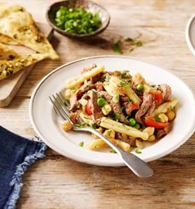 Beef, Bean and Chorizo Pasta