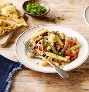 Beef, Bean and Chorizo Pasta