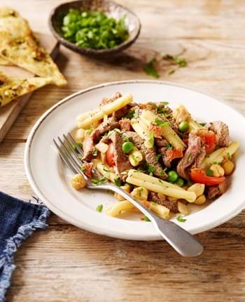 Beef, Bean and Chorizo Pasta