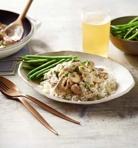 Quick Beef Thin Cut Stroganoff