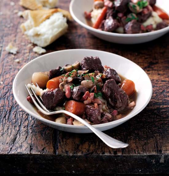 Easy Beef Bourguignon recipe