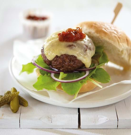 Classic BBQ Burgers with Cheese