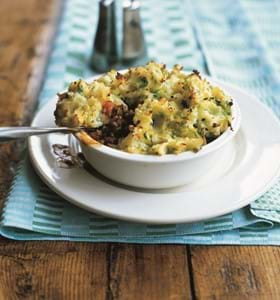 Cottage Pie with Bubble and Squeak Topping