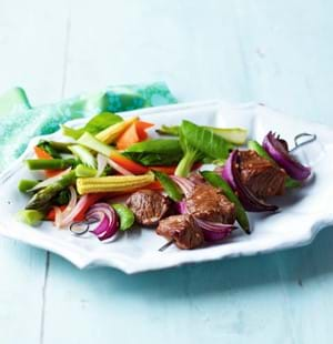 Oriental BBQ Lamb Kebabs