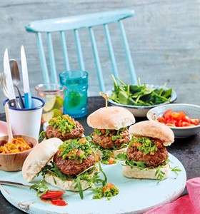 Indian Spiced Lamb Burger