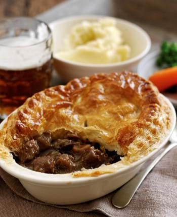 Beef Beer and Chestnut Pot Pies