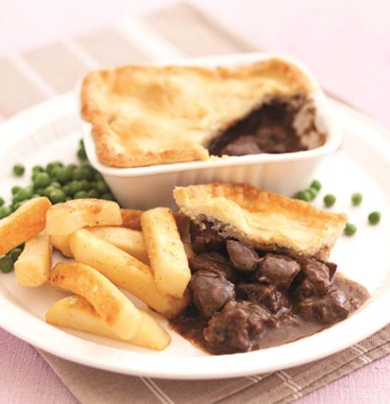 Individual Steak and Kidney Pies