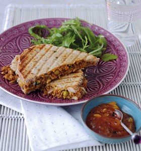 Keema Cheese Toastie