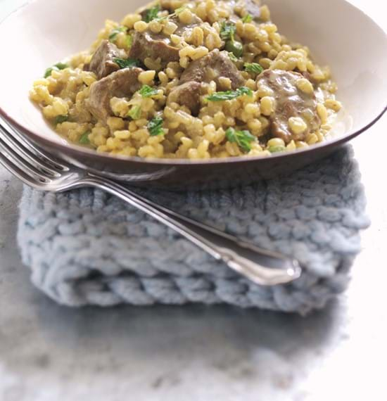 Lamb and Barley Risotto