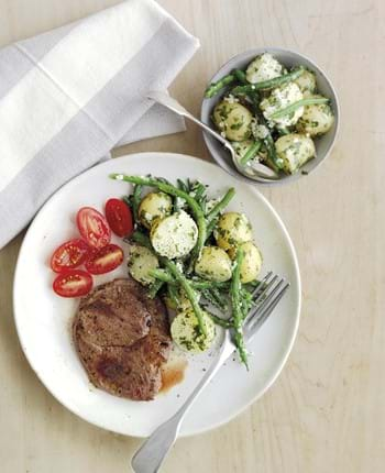 Lamb with Green Beans and New Potatoes