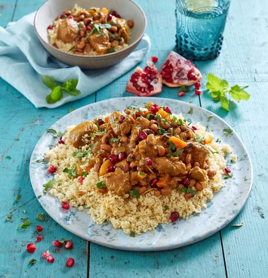 Lamb Tagine with Pomegranates