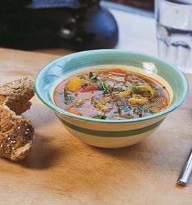 Lamb, Vegetable and Lentil Soup with Cabbage