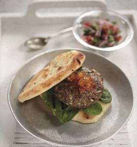 Masala Lamb Burgers