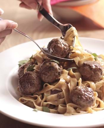 Meatballs with Redcurrant Sauce