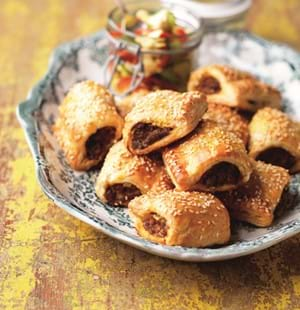 Coronation Lamb Rolls with Piccalilli Style Vegetables