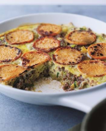 Mince and Sweet Potato Frittata