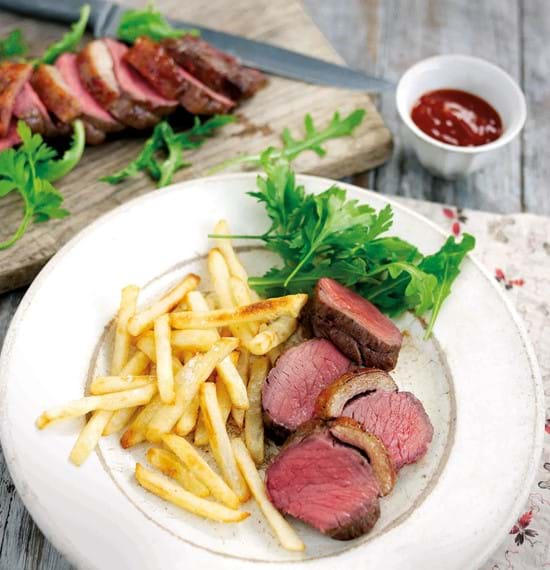 Beef Mini Roast with a Sticky Glaze