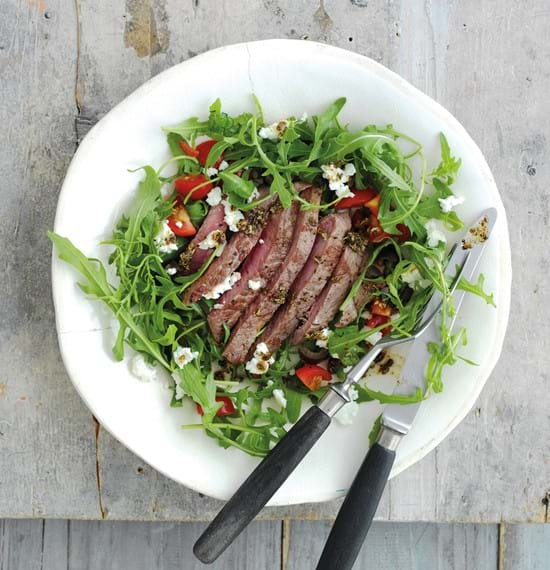 Italian Style Lamb with Tomatoes and Feta