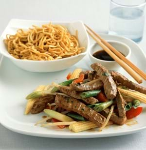 Pan Asian Lamb Stir-fry