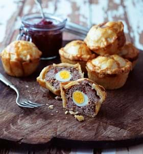 Hand Held Lamb and Chorizo Pies