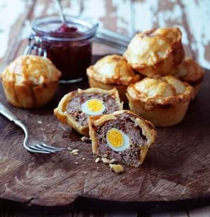 Hand Held Lamb and Chorizo Pies