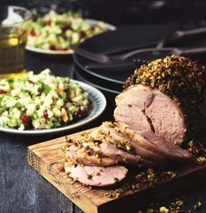 Pistachio and Orange Crusted Lamb Mini Roast