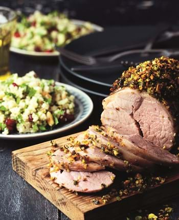 Pistachio and Orange Crusted Lamb Mini Roast