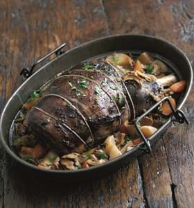 Pot Roast Shoulder of Lamb