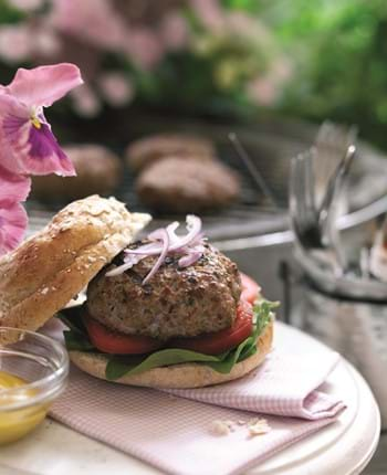 Red Thai Lamb Burgers