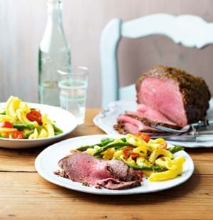 Crispy Roast Beef with Herbs