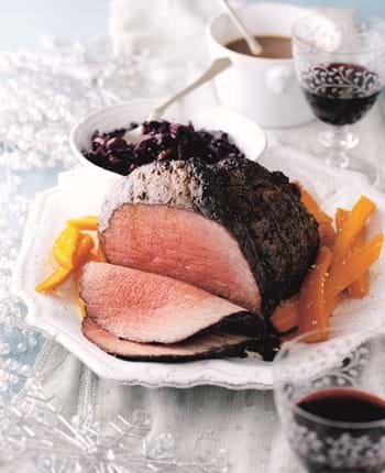 Roast Beef with Madeira, Mustard and Orange Marinade