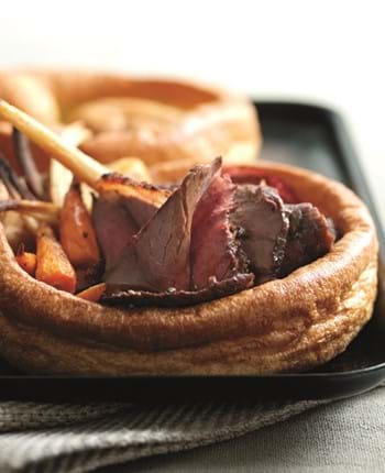 Roast Beef with Yorkshire Puddings