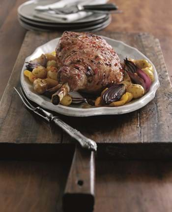 Roast Lamb with Sweet Chilli Glaze (Easy)