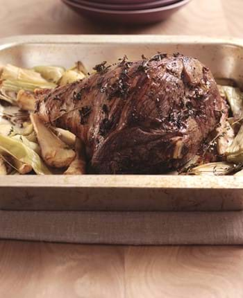 Roast Lamb with Lemon Thyme