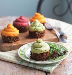 Savoury Beef Cupcakes