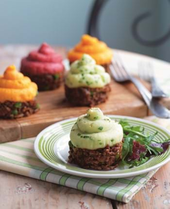 Savoury Beef Cupcakes