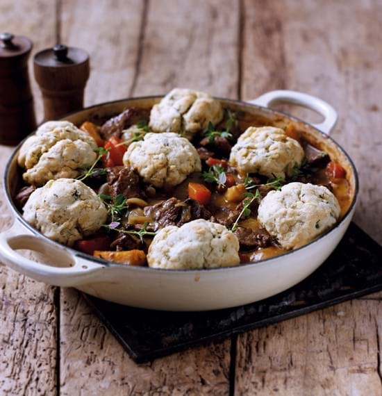 Beef Casserole with Herb Dumplings (1)