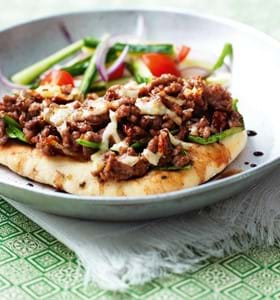 Speedy Lamb Naans