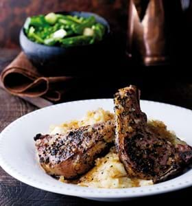 Speedy Peppered Lamb Chops