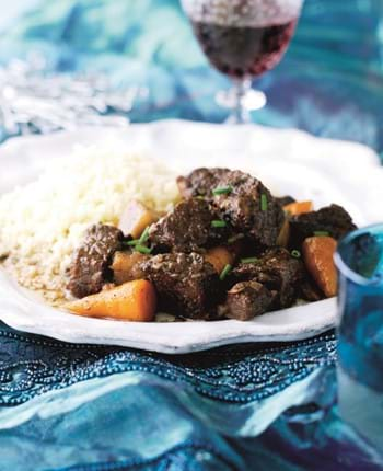 Spiced Braised Beef with Celeriac and Pickled Walnuts