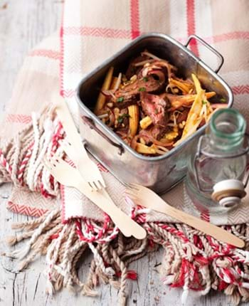 Steak Salad with Aromatic Dressing