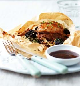 Sticky Lamb Parcels