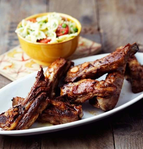 Sticky Lamb Ribs